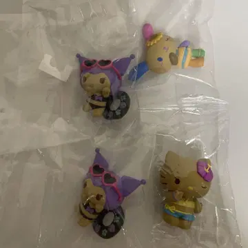 산리오 가챠가챠 다 함께 바캉스 피규어 묶음 판매