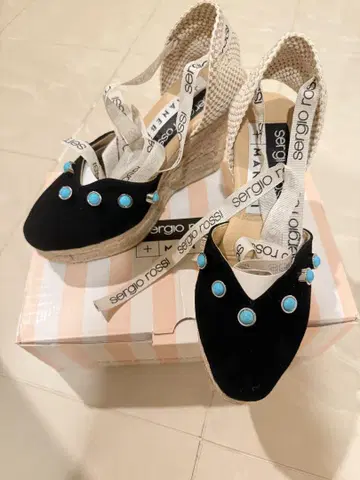sergiorossi 세르지오로시 에스파드리유 샌들