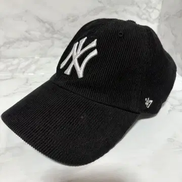 y072910 47BRAND 캡 블랙 코듀로이 NY