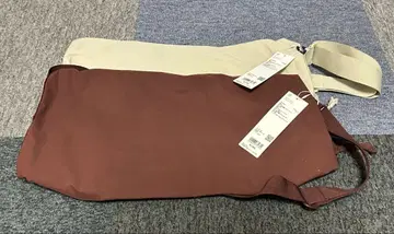 [미사용 새상품] UNIQLO U 드로우 스트링 숄더백 2색 세트