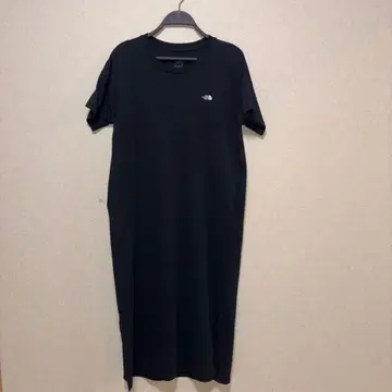 THE NORTH FACE 블랙 티셔츠 원피스 반팔