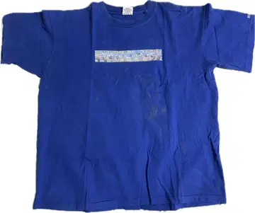 HURLEY 티셔츠 파랑 페인트 XL
