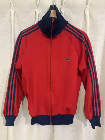 adidas 저지 빨간색 올드