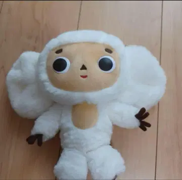 흰색 체부라시카 봉제 인형 약 20cm