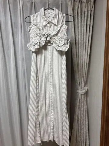 개더 뷔스티에 SET 셔츠 원피스