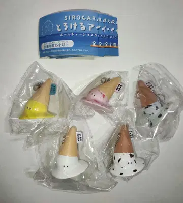 SIROCARA 시로카라 녹는 아이스크림 5종 컴플리트