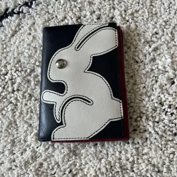 BALLY 토끼 디자인 카드 케이스