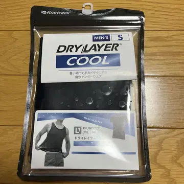 [새상품] 파인트랙 드라이 레이어 쿨 T 남성용 S 블랙