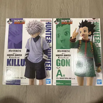 HUNTER x HUNTER 제일복권 곤 & 키루아 피규어 세트