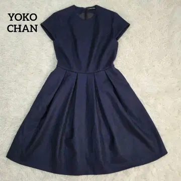 [새상품급] YOKO CHAN 캡 슬리브 벌룬 드레스