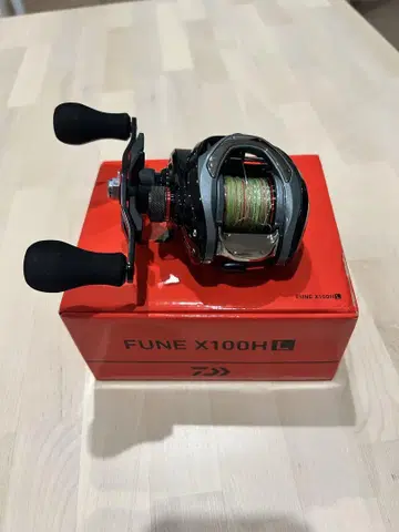 FUNE X 100H 베이트 낚시릴 왼쪽 감기