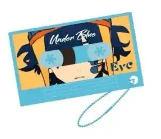 Eve UnderBlue 복권 뮤직 키링 blue