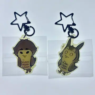 하이큐 전시회 애니멀 아크릴 캔디 참 보쿠토 아카아시