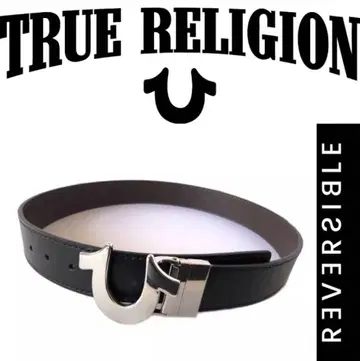 무료배송 새상품 TRUE RELIGION 리버서블 벨트 38