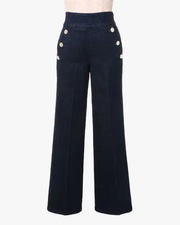 Kate spade 데님 와이드 팬츠