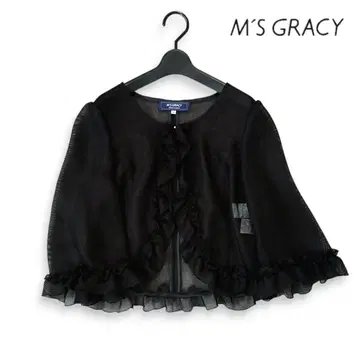 거의 미사용 M'S GRACY 2024 SS 프릴 자켓 가디건