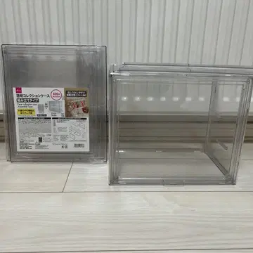 다이소 컬렉션 케이스 피규어 케이스 아크릴 케이스 조립 타입