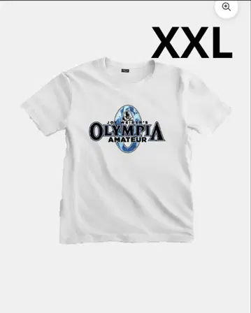 올림피아 화이트 티셔츠 2XL 사이즈