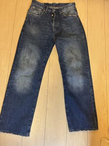 다크 블루 스트레이트 데님