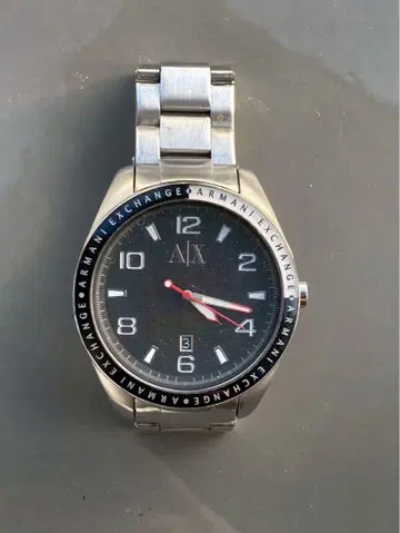 Armani Exchange 손목시계 블랙