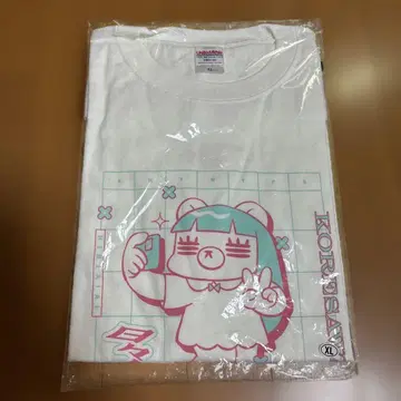 코레사와 T셔츠 셀카 레코T 화이트 XL