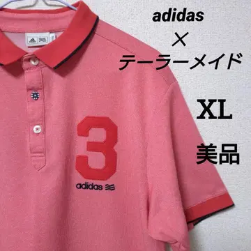 아디다스 테일러메이드 골프웨어 반팔 피케 셔츠 XL 핑크