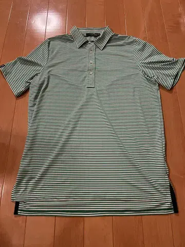 RLX Ralph Lauren 스트라이프 폴로 셔츠 L 골프