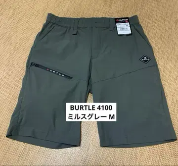 BURTLE 4100 숏팬츠 밀스 그레이 M