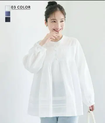 베이스먼트 온라인 턱 블라우스 [ HARUKA DESIGN ]