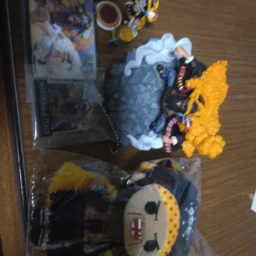 검은 수염 피규어 봉제 인형 세트