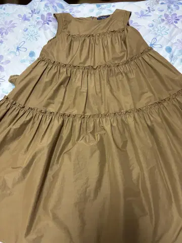 M'S GRACY 슬리브리스 티어드 드레스 38