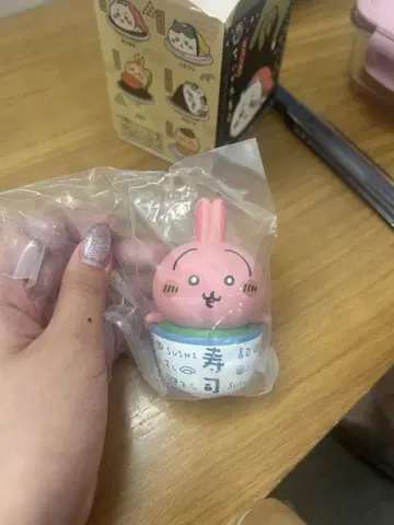 치이카와 (먼작귀) 스시 피규어 토끼