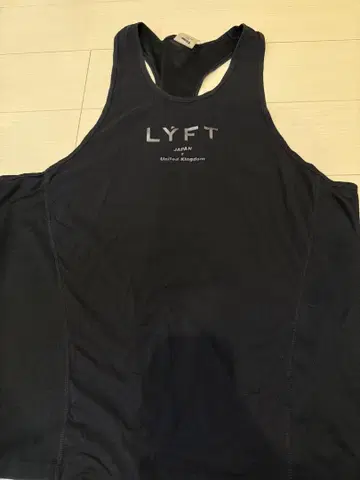 LYFT 블랙 탱크탑 XL