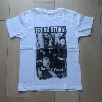프리 스톰 T셔츠 S 화이트