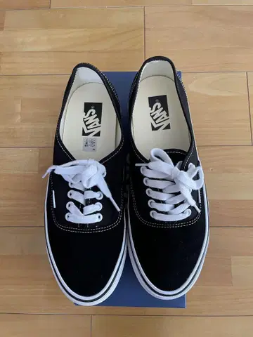 VANS PREMIUM 어센틱 28cm 블랙