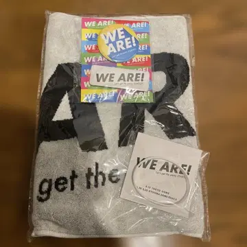 WE ARE! 타월 세트