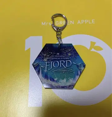 미세스 FJORD 아크릴 키링 A 가챠 피요르드