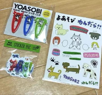 미개봉 새상품 YOASOBI 헤어 클립 WANDARA