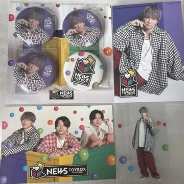 코야마 케이치로 NEWS 조이폴리스 클리어 스티커 엽서 캔뱃지