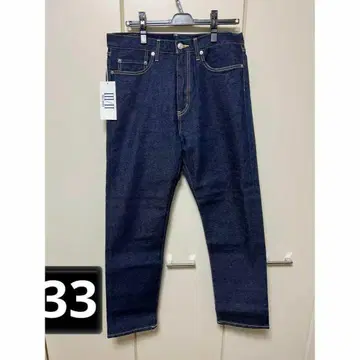 미사용품 TRIPLE DOUBLE 33 인디고 데님 TDS-001