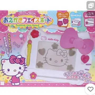 레트로 키티 그림 보드 박스 포함 미개봉