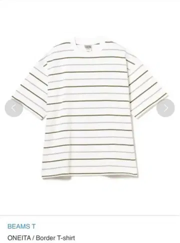 BEAMS T ONEITA / Border 티셔츠 L 사이즈