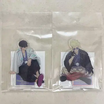 2개 트라이건 전 TRIGUN 아크릴 스탠드 니콜라스 바쉬 일본 의류 B