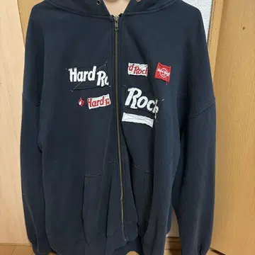 Hard Rock Cafe 집업 후드티 XL