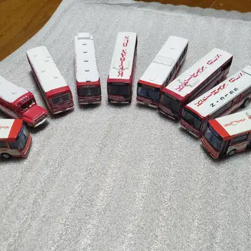 게이한 버스 9대 세트 N게이지 버스 컬렉션+교쇼