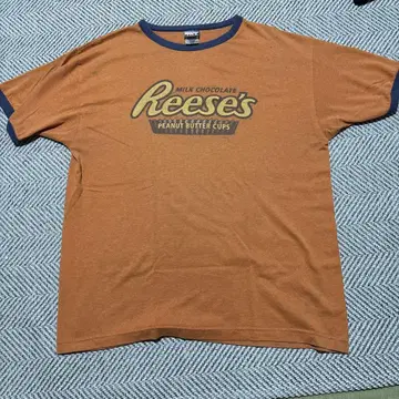 빈티지 Reese's 프린트 티셔츠 L 사이즈