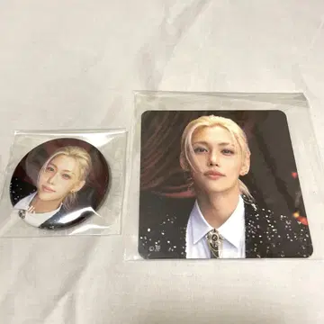스키즈 straykids 시부야 109 카페 코스터 필릭스 캔배지