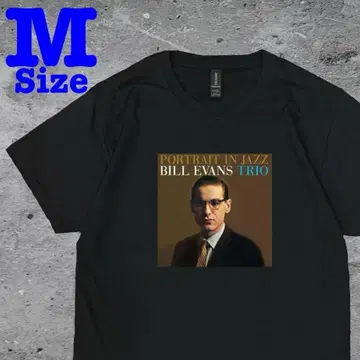 빌 에반스 BILL EVANS JAZZ 뮤직 티셔츠 블랙