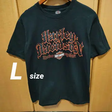 [새상품급] Harley Davidson 블랙 티셔츠 L 사이즈 할리
