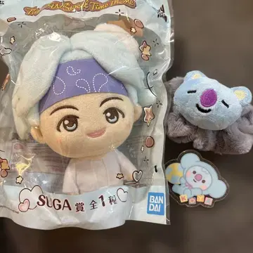 SUGA와 KOYA 봉제 인형 세트